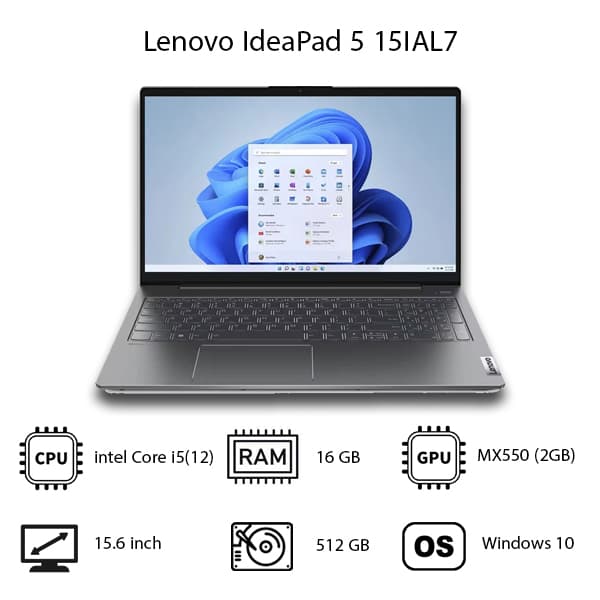 لپ تاپ Lenovo IdeaPad 5 15IAL7