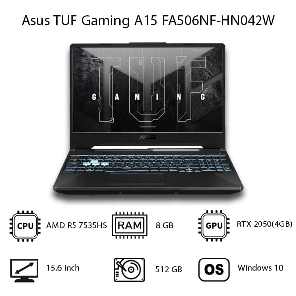 لپ تاپ گیمینگ Asus TUF Gaming A15 FA506NF-HN042W