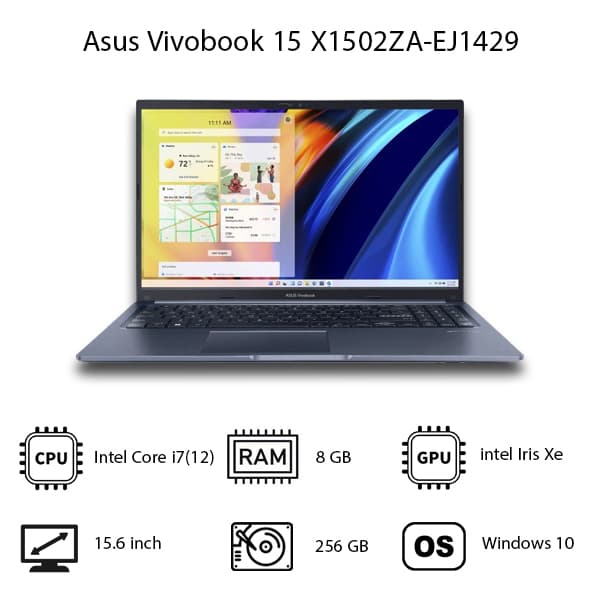 لپ تاپ Asus Vivobook 15 X1502ZA-EJ1429