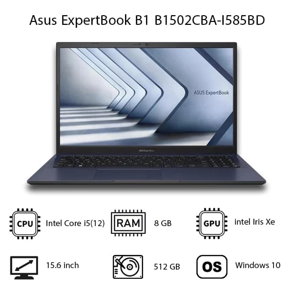 لپ تاپ Asus ExpertBook B1 B1502CBA-I585BD