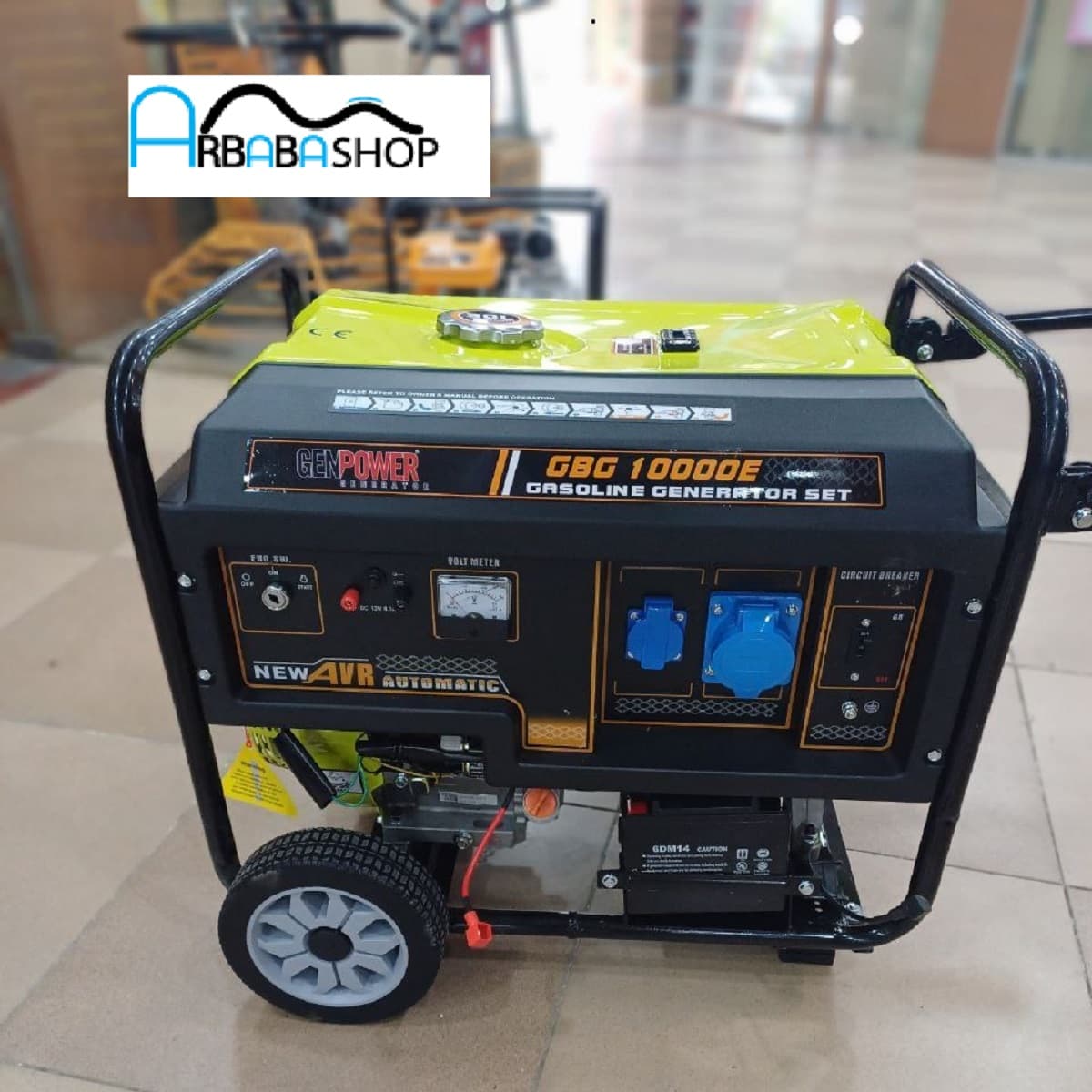 موتور برق 10 کیلو وات بنزینی برند gen power GBG 10000E