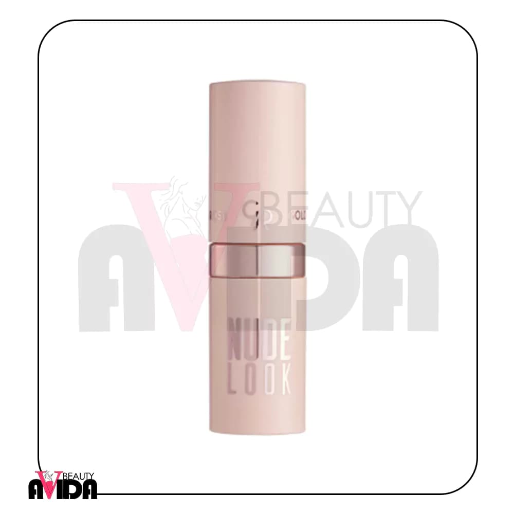 رژلب جامد مات NUDE LOOK گلدن رز شماره 01 — تصویر ۶