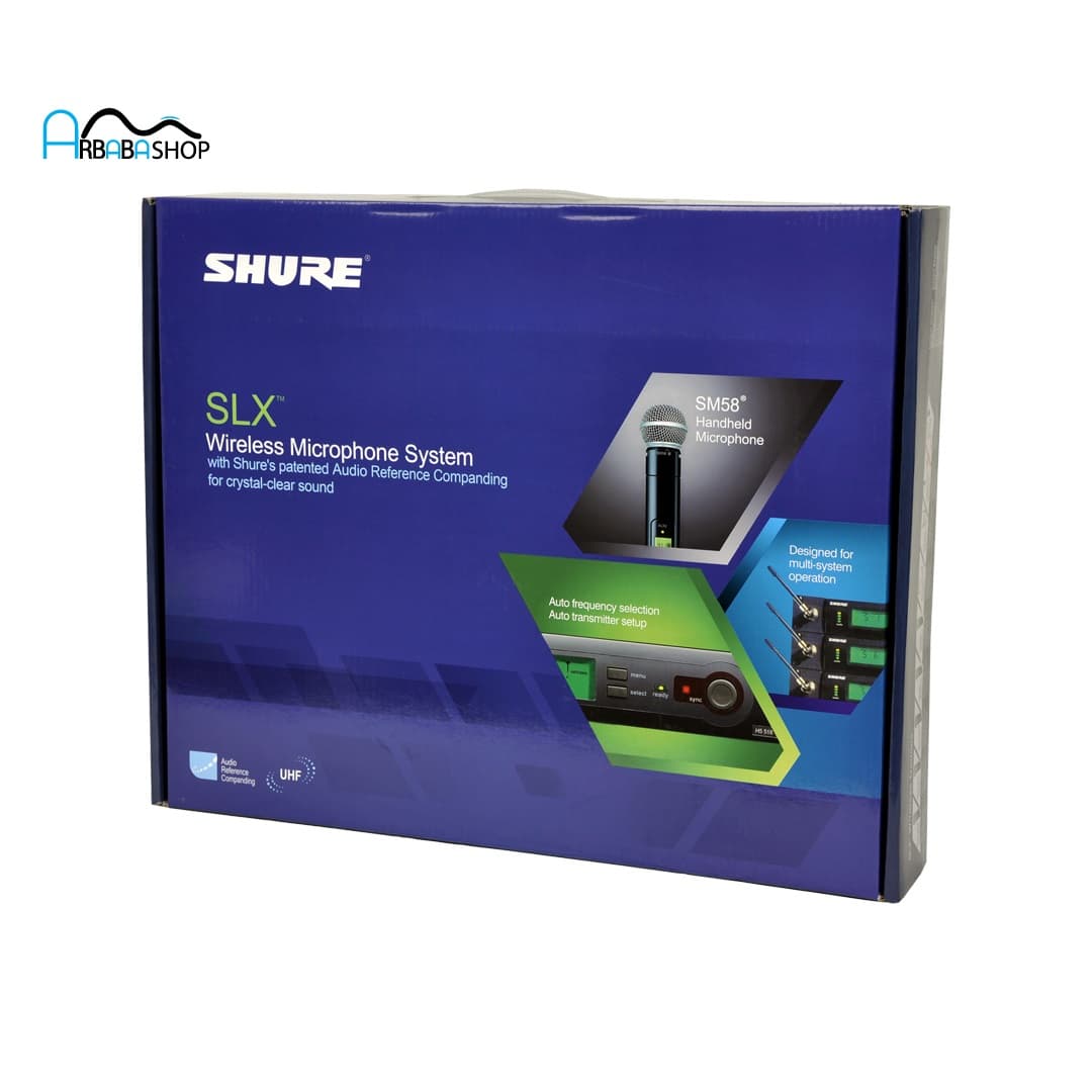 میکروفون شور مدل SHURE SLX24/BETA58A — تصویر ۹