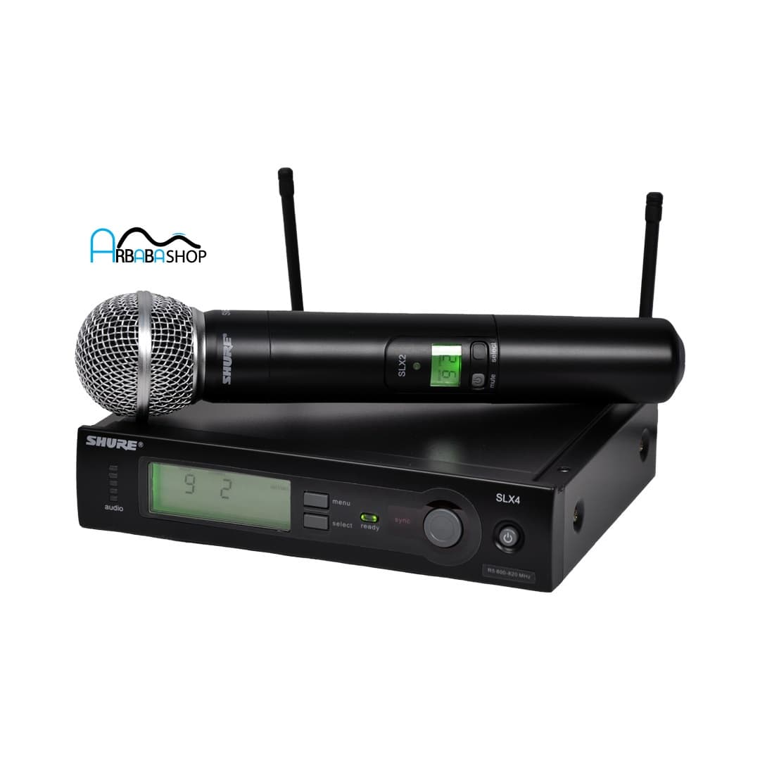 میکروفون شور مدل SHURE SLX24/BETA58A