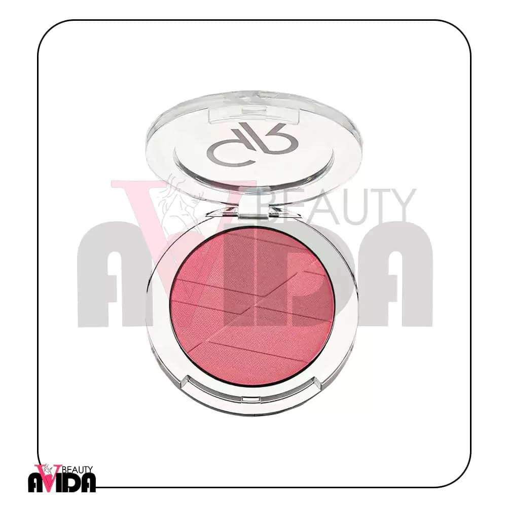 رژ گونه پودری گلدن رز مدل soft & silky شماره 14 — تصویر ۵