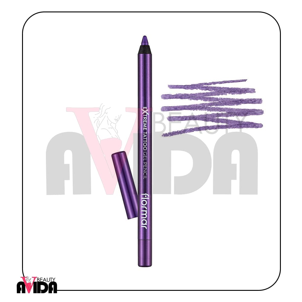 مداد چشم ژلی اکستریم تتو فلورمار Purple Blaze شماره 11 — تصویر ۵