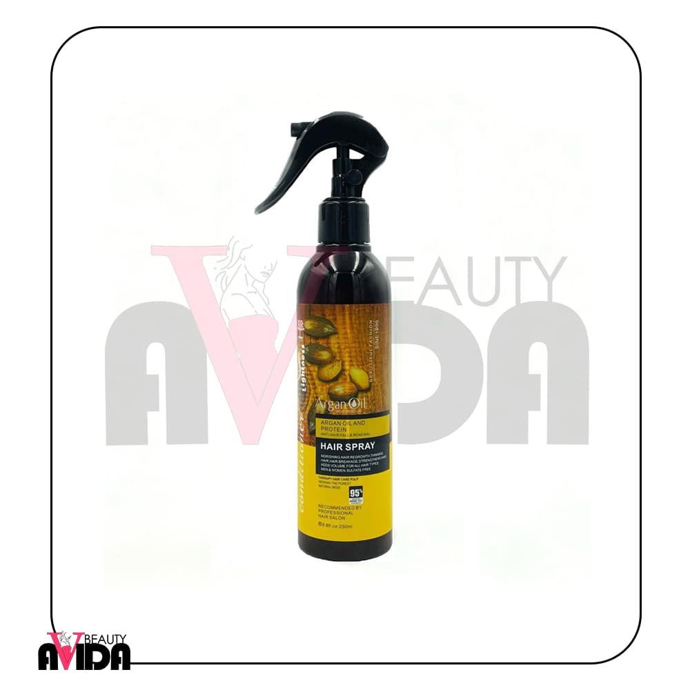 اسپری دوفاز مو لایتنس حاوی روغن آرگان طبیعی حجم 250 میلی لیتر