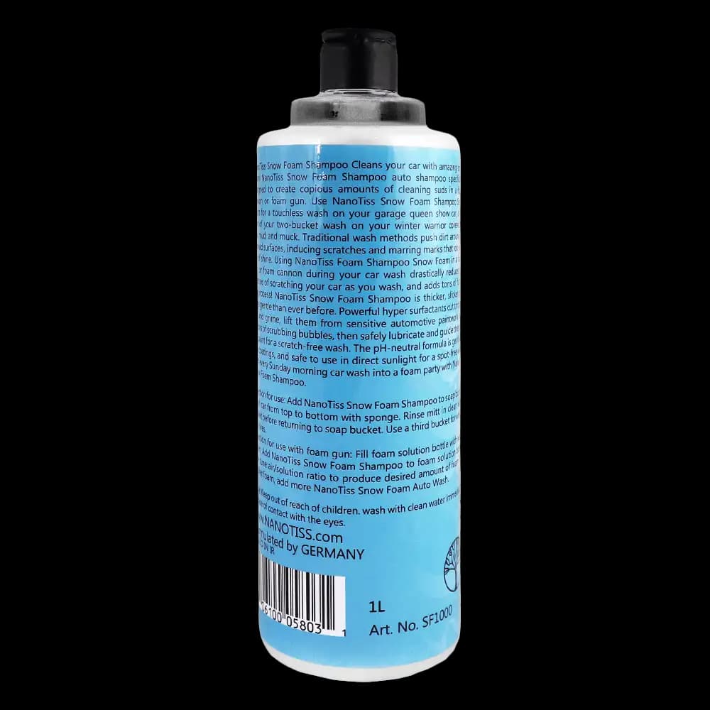 شامپو فوم کف کارواش نانوتیس مدل NanoTiss Snow Foam Car Shampoo — تصویر ۳
