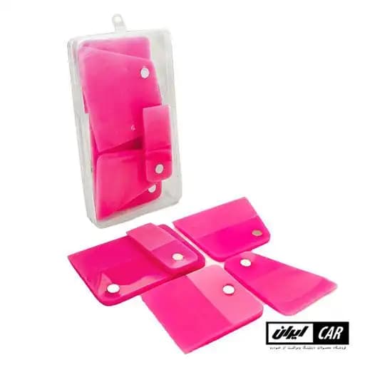 کیت لیسه و کاردک اجرا کاور خودرو پنج عددی مدل OxideOff PPF Squeegee Kit 5in1