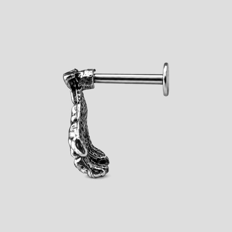 پیرسینگ طرح دست اسکلتی کد ICH-26F0666 — تصویر ۵