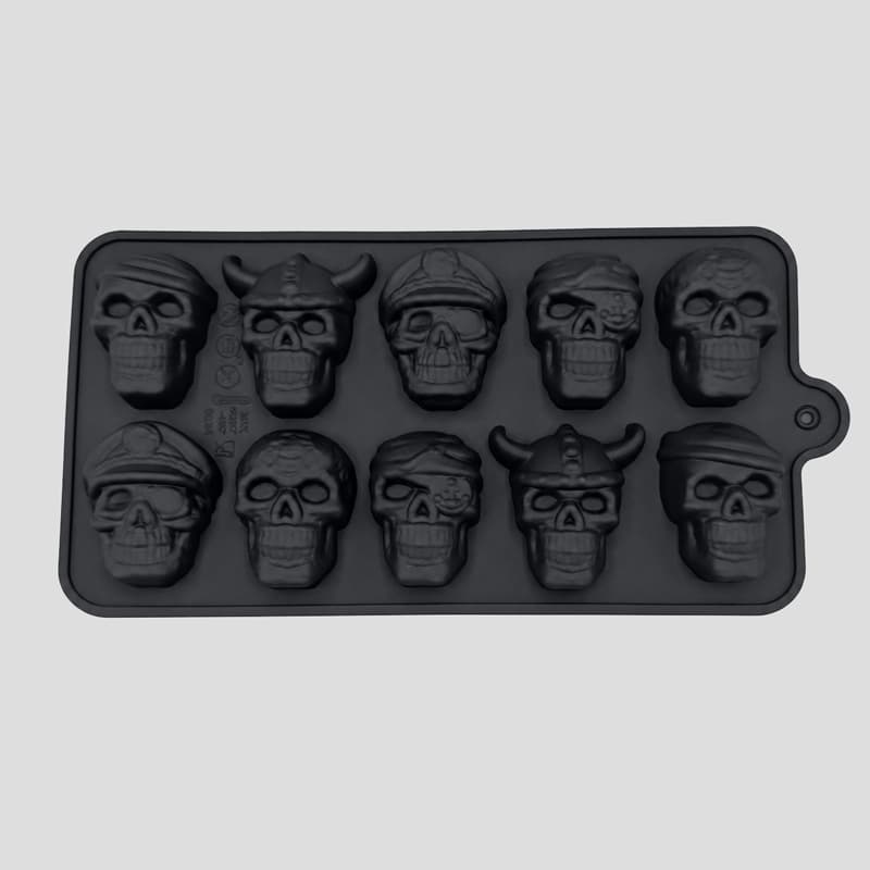 قالب یخ سلیکونی اسکلتی مدل Boney Ice کد ICH-26F0274