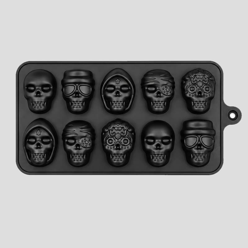 قالب یخ سلیکونی اسکلتی مدل Skelly Ice کد ICH-26F0269