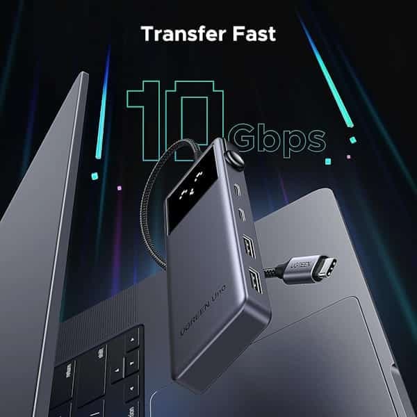 هاب 6 پورت آدمکی USB-C یوگرین مدل 35998 — تصویر ۸