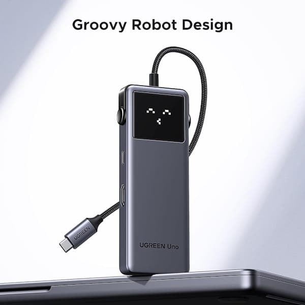 هاب 6 پورت آدمکی USB-C یوگرین مدل 35998 — تصویر ۵