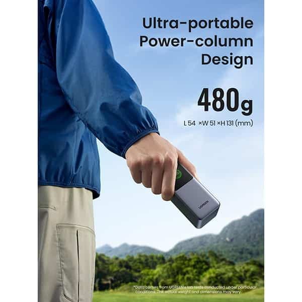 پاور بانک نکسود 130 وات با سه پورت 20000mAh یوگرین مدل PB721 کد 35524 — تصویر ۱۲