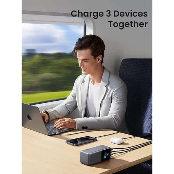 پاور بانک نکسود 130 وات با سه پورت 20000mAh یوگرین مدل PB721 کد 35524 — تصویر ۶