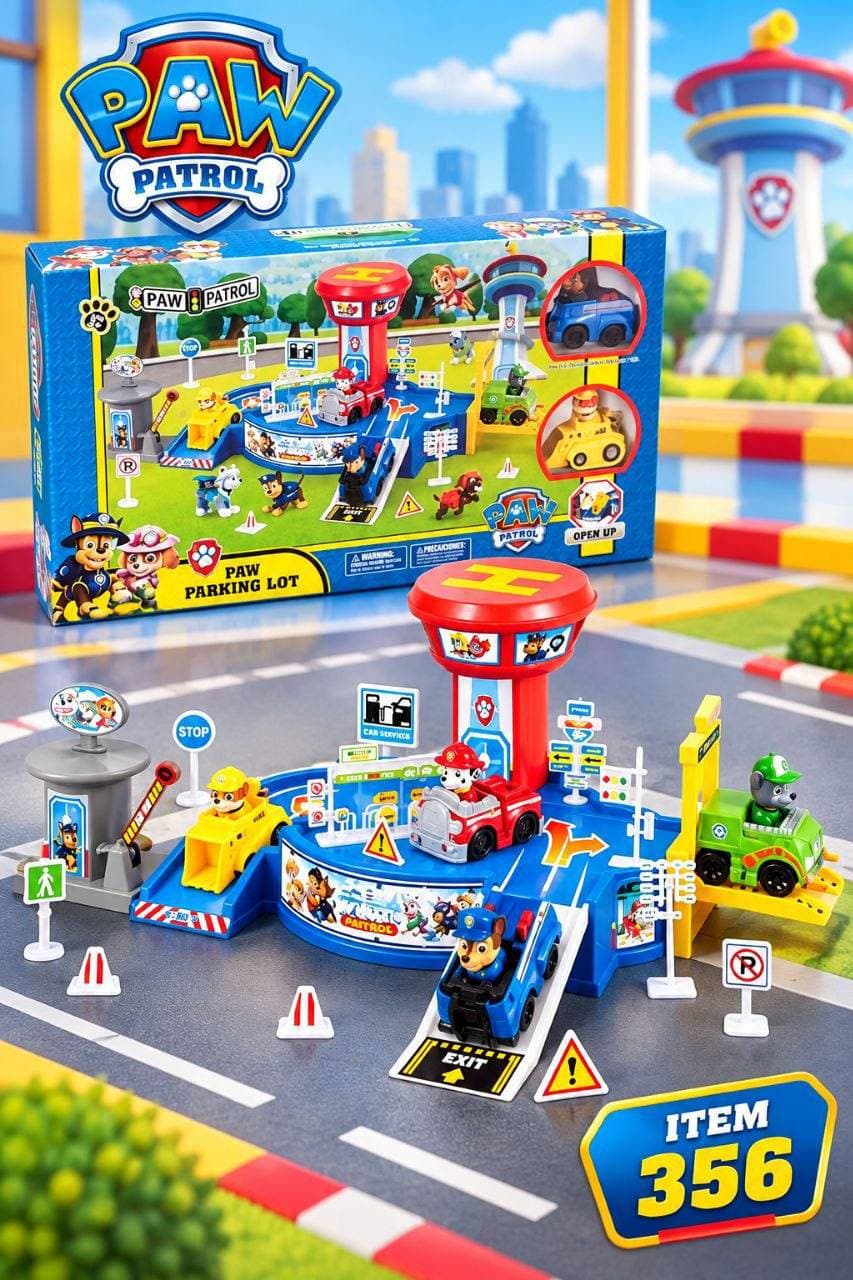 اسباب بازی پارکینگ سگ‌ های نگهبان Paw Patrol — تصویر ۱۱