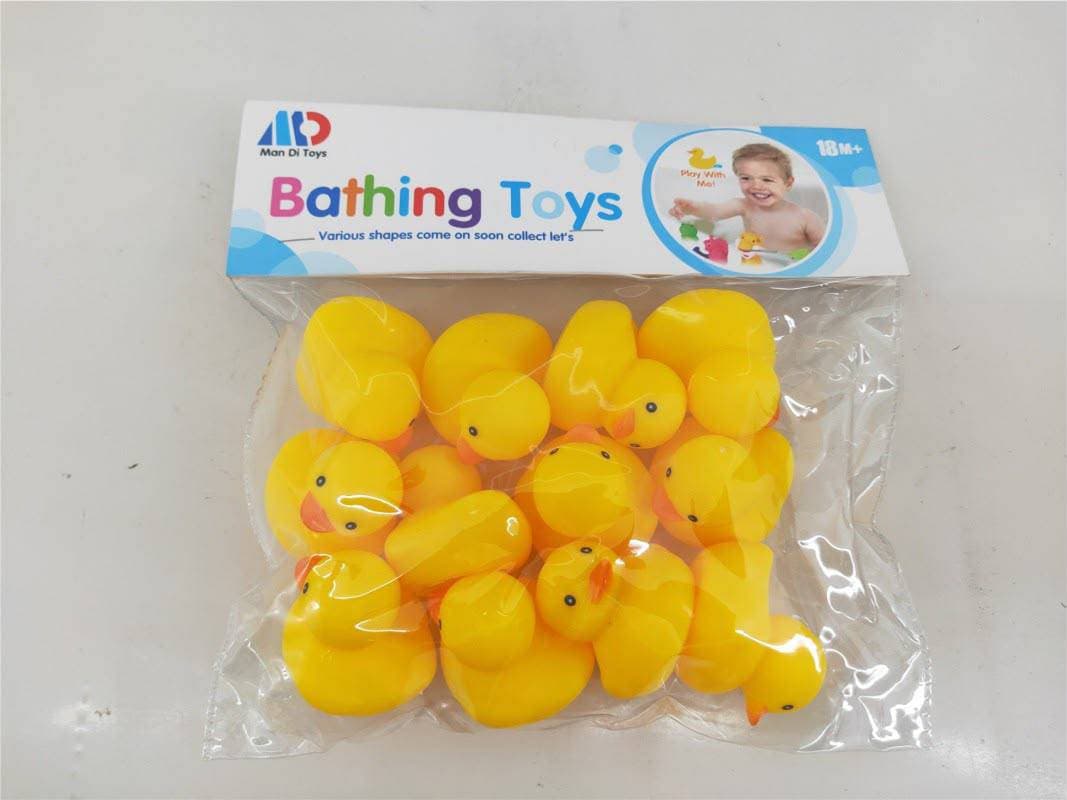 اسباب بازی حمام اردک زرد ۱۲ تایی Bathing Toys — تصویر ۸