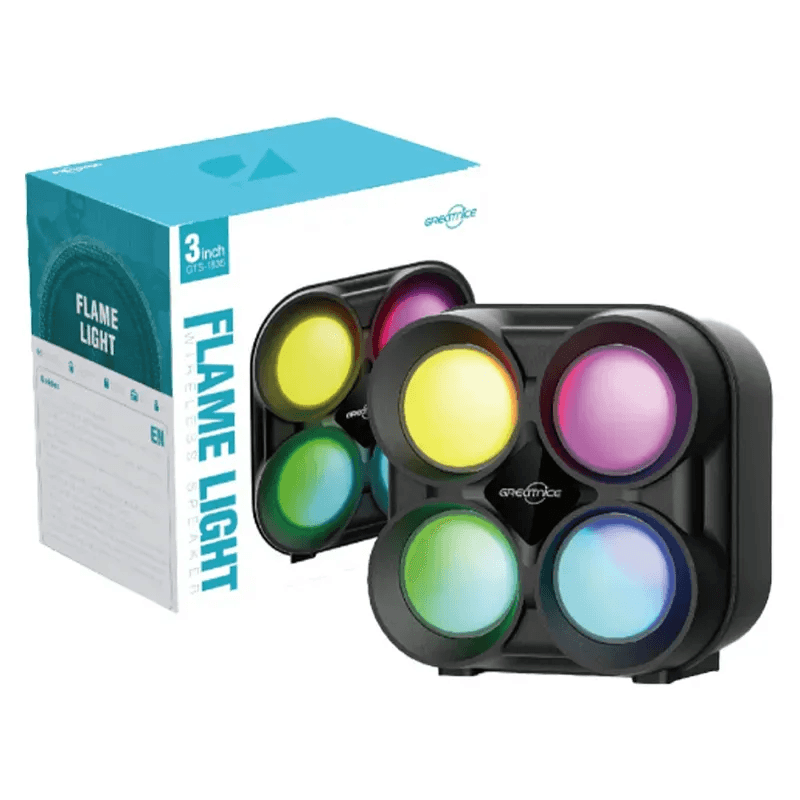 اسپیکر بلوتوثی شارژی Flame Light مدل GTS-1835
