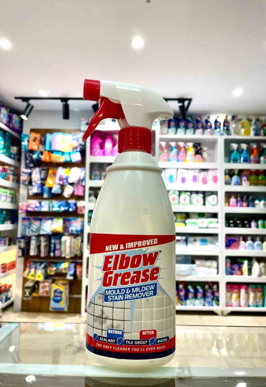 اسپری ضد کپک و لکه‌بر قارچ البو گریس مدل Mould & Mildew حجم 500 میلی‌لیتر