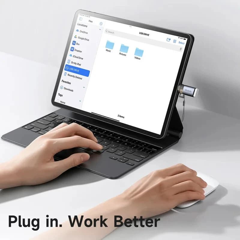 تبدیل USB OTG / TF به لایتنینگ مک دودو OT-785 — تصویر ۸