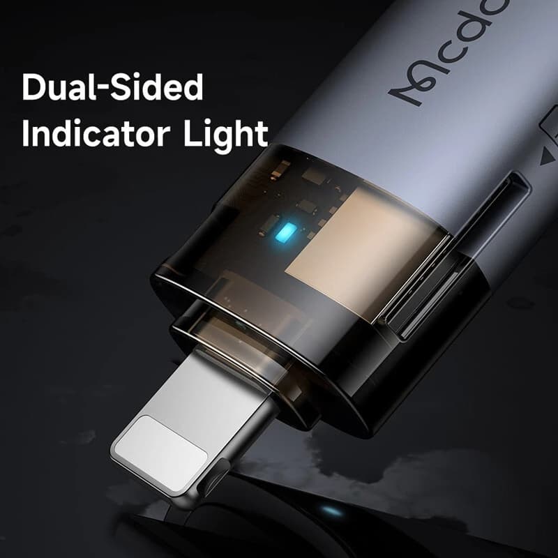 تبدیل USB OTG / TF به لایتنینگ مک دودو OT-785 — تصویر ۵