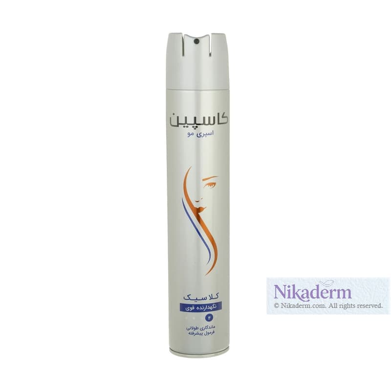 تافت اسپری حالت‌دهنده مو کاسپین مدل کلاسیک حجم 500ml