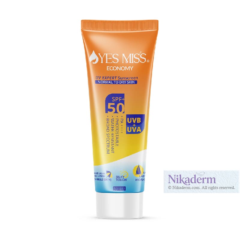 ضدآفتاب فلوئید یس میس مخصوص پوست معمولی و خشک مقاوم در برابر 50ml UV