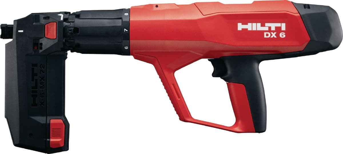 تفنگ میخکوب تمام اتوماتیک HILTI DX 6 با گارانتی شرکت HILTI — تصویر ۲