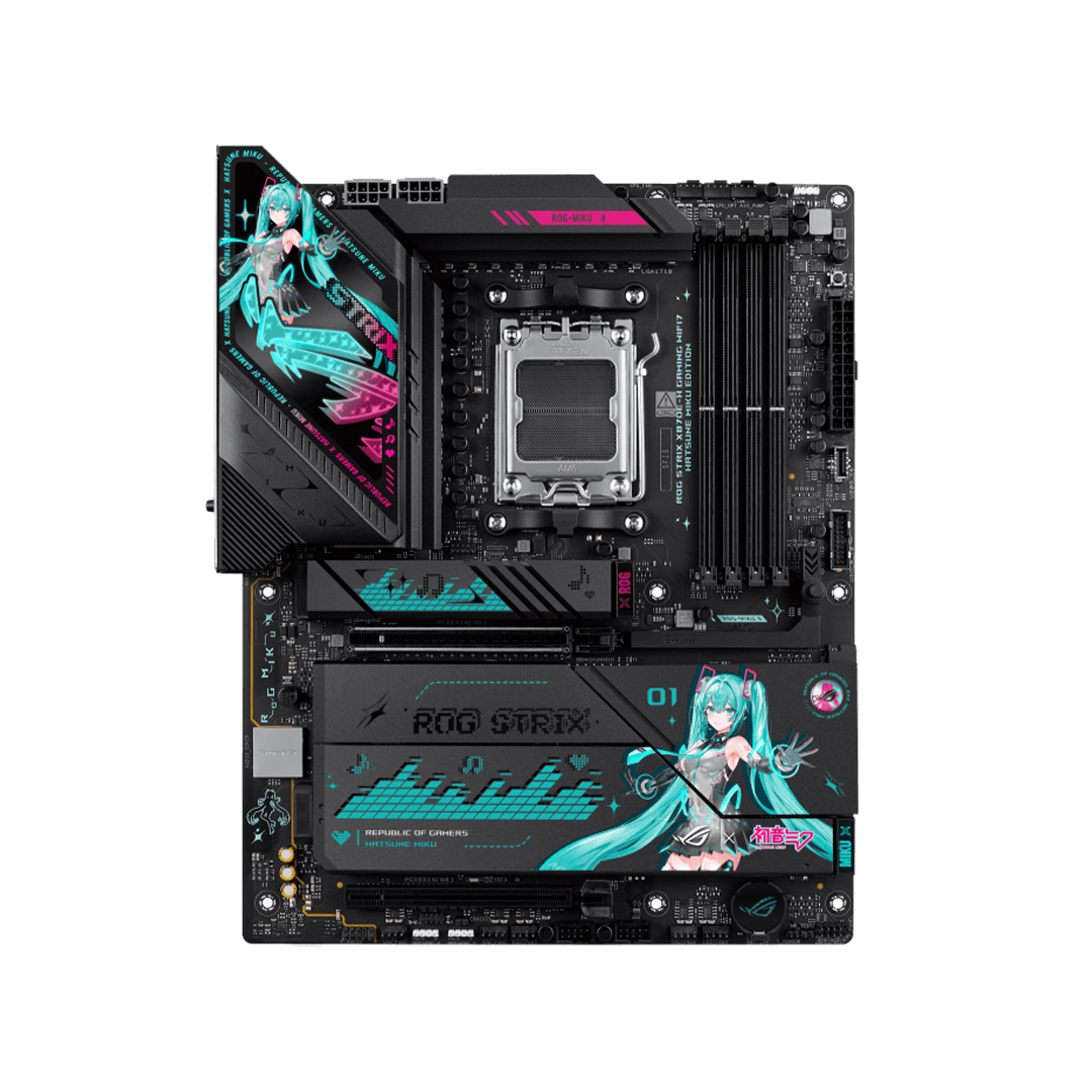 مادربرد Rogstrix X870E-H GAMING WIFI7 Hatsune Miku Edition