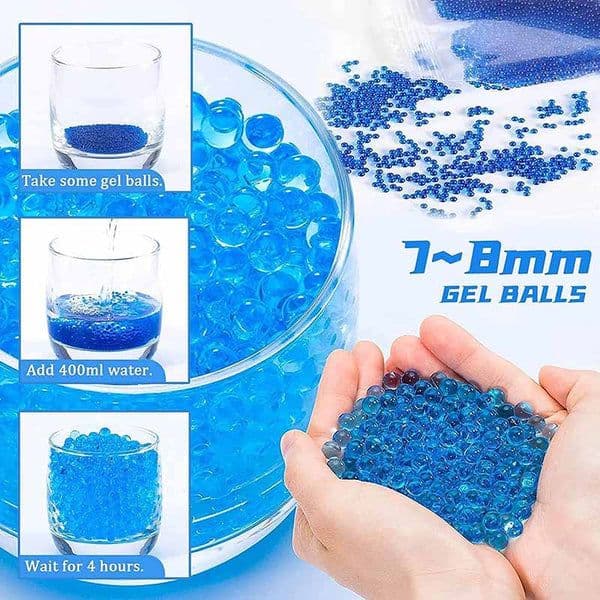 تیر ژله ای سایز 7_8 میل تفنگ اسباب بازی