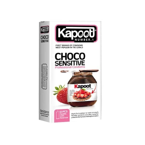 کاندوم کاپوت مدل Choco Sensitive بسته 12 عددی — تصویر ۵