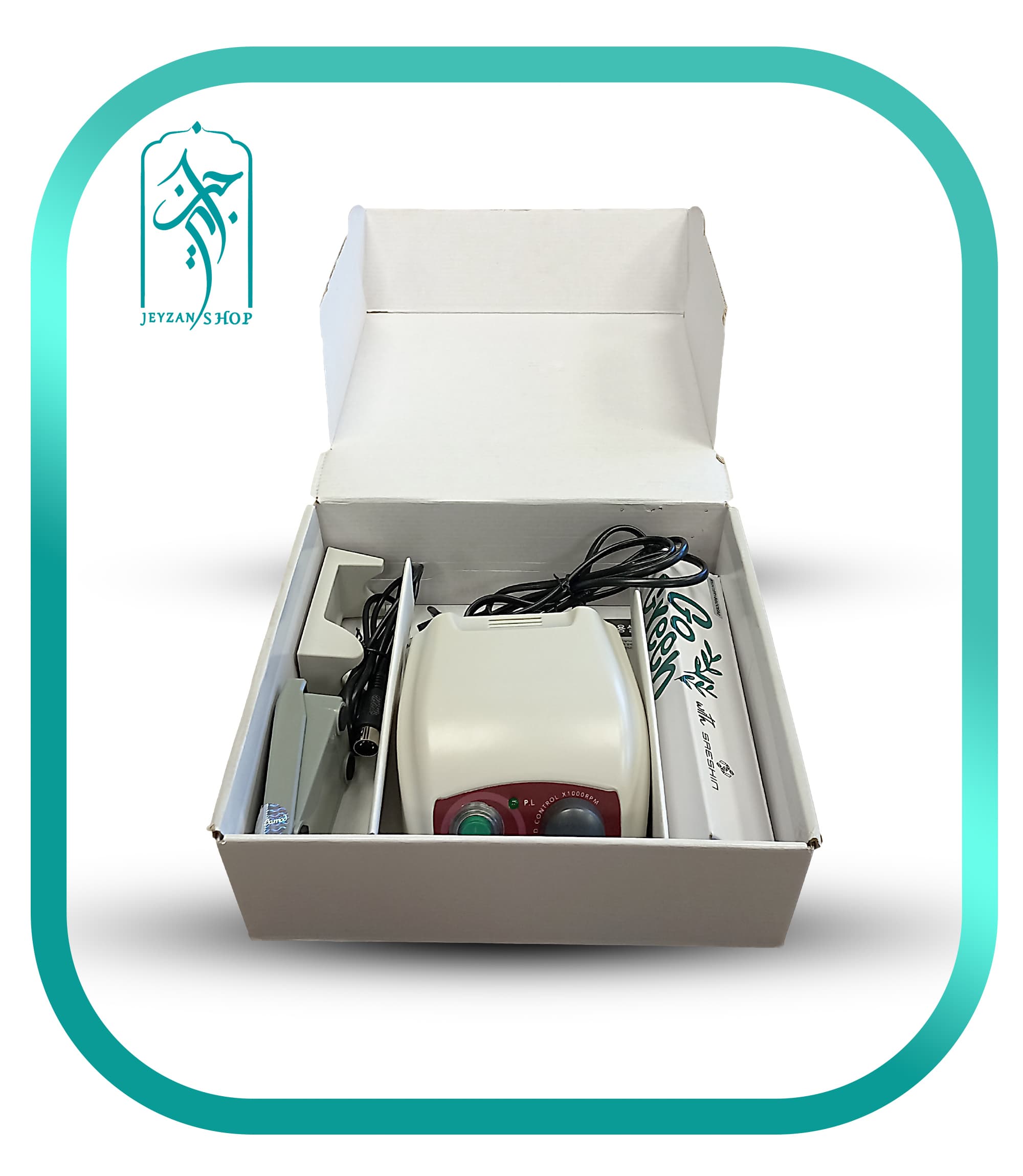 دستگاه سوهان برقی Micro motor Handpiece & control Box مدل 207B MAX — تصویر ۹