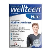 ول تین هیم Wellteen Him اصل انگلستان مولتی ویتامین تخصصی پسران نوجوان — تصویر ۵