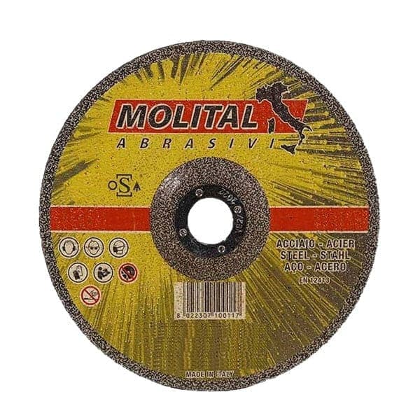صفحه برش استیل 230 مولیتال (MOLITAL) بسته 100 عددی (کارتنی) — تصویر ۴