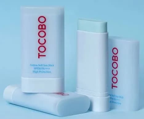 ضد آفتاب استیکی توکوبو SPF50+ بی رنگ مات کننده و کنترل چربی — تصویر ۹