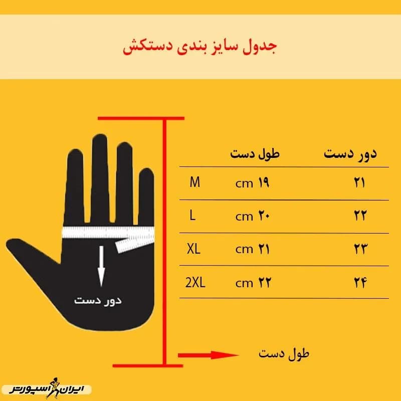 دستکش کوهنوردی نورث فیس بادگیر ویند استاپر MERU ABS — تصویر ۵