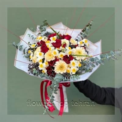 دسته گل افتابگردون با قیمت مناسب و کیفیت حرفه‌ای — تصویر ۳