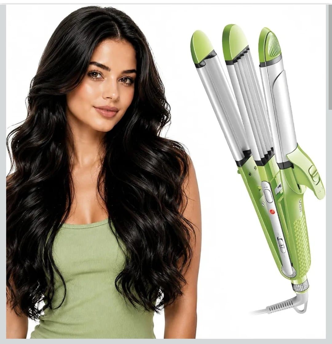 فر کننده و حالت‌دهنده مو چندکاره زنانه سرامیکی وی‌جی‌آر مدل VGR V-569 Professional 4-in-1 اصل و اورجینال