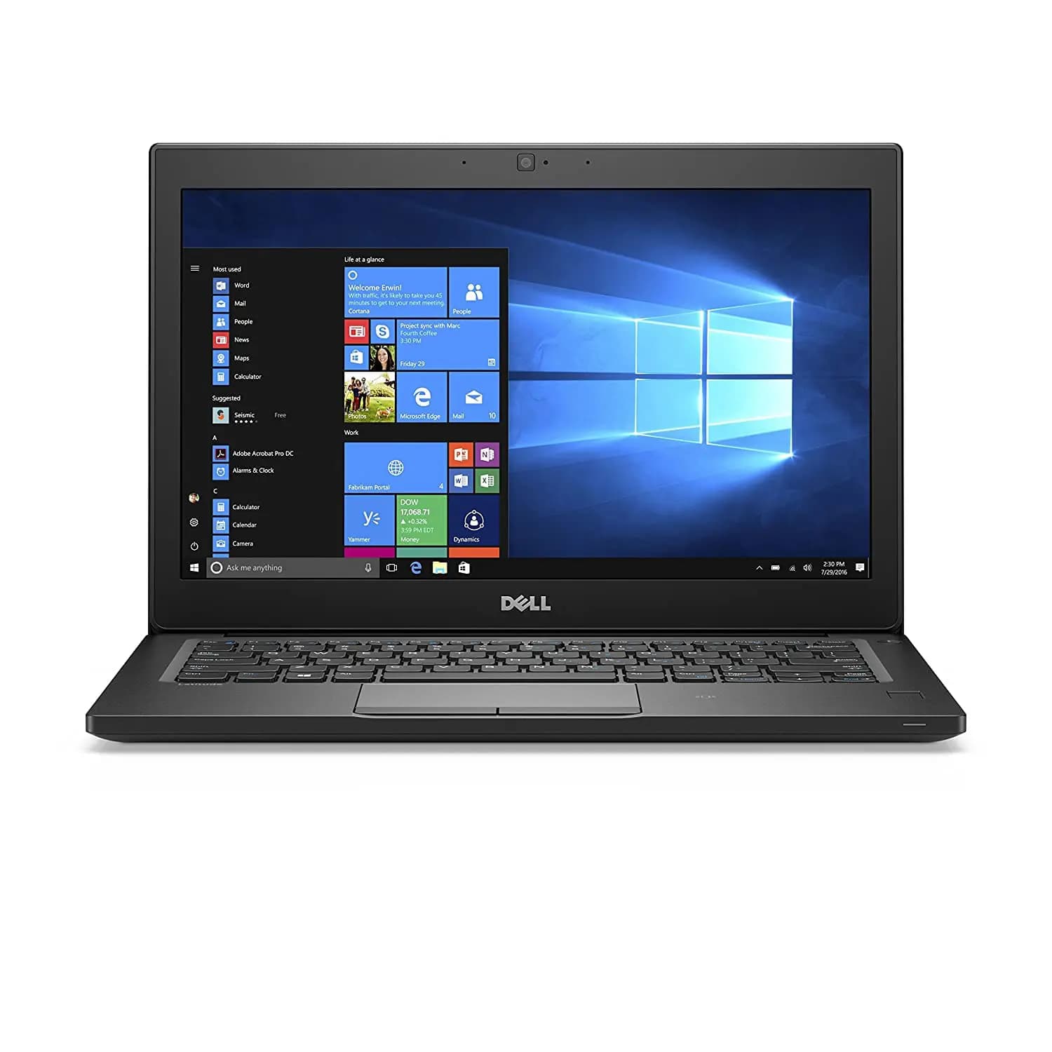 لپ تاپ دل Latitude 7280 پردازنده نسل 7 رم 8GB حافظه 256SSD نمایشگر 12.5 اینچ