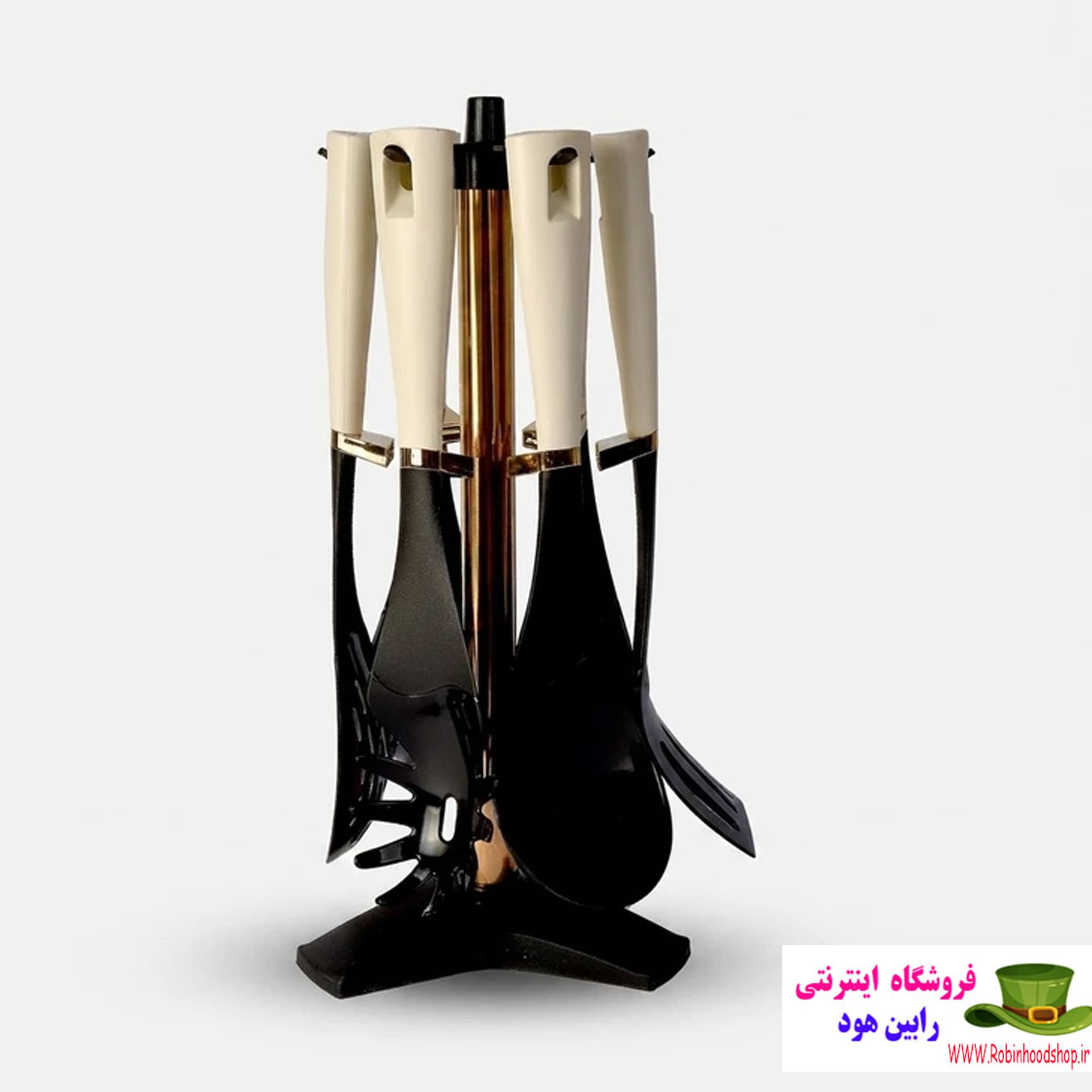 سرویس کفگیر و ملاقه 7 پارچه آرتیستون، کد 2020، بدنه ABS