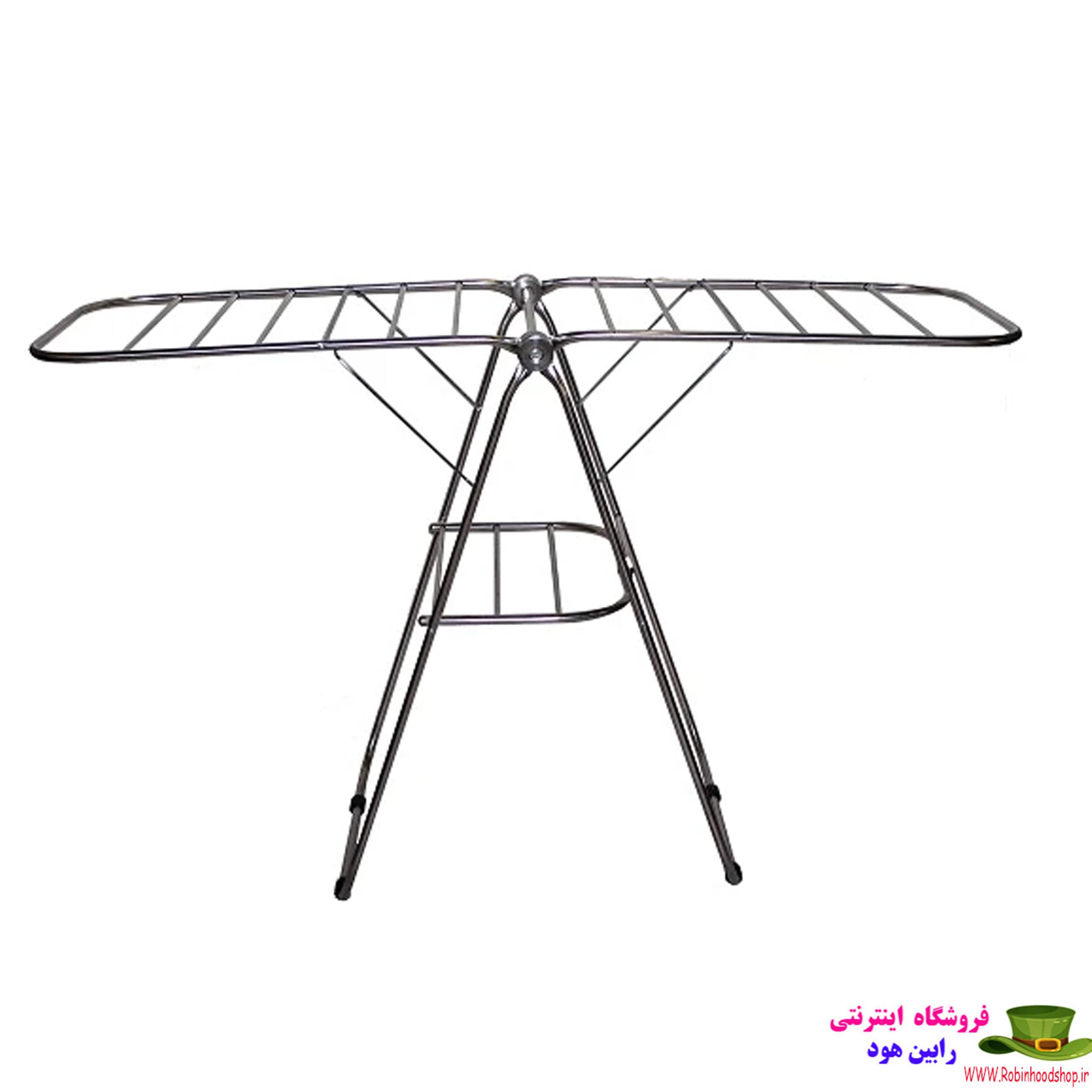 بند رخت آراد مدل استیل کد F103