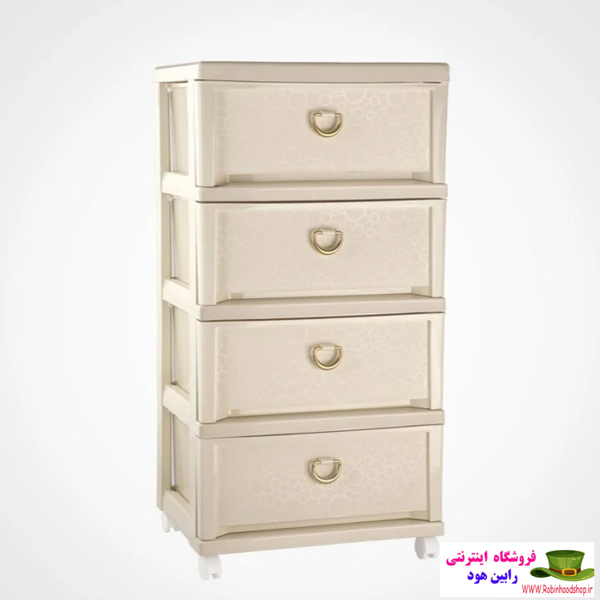 فایل کشویی لیمون مدل چهار طبقه کد TP1530