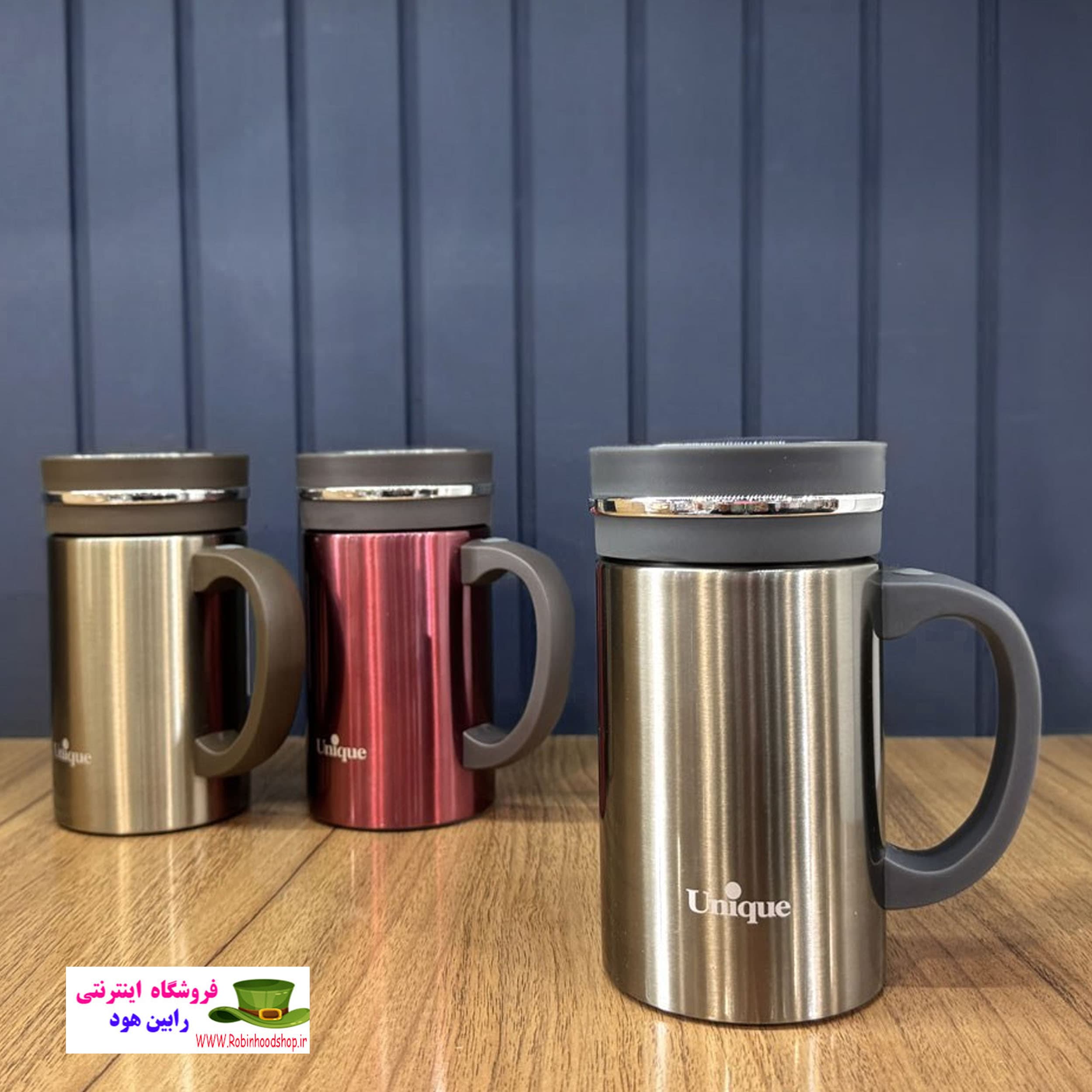 ماگ دسته دار 450 میل یونیک Unique کد UN-1830