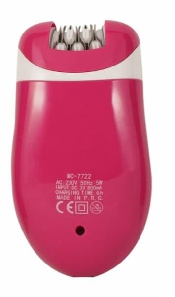 اپیلاتور و شیور دوکاره مک استایلر مدل ۷۷۲۲ اصل MAC Styler 2 in 1 Rechargeable Epilator and Shaver MC-7722 — تصویر ۱۱