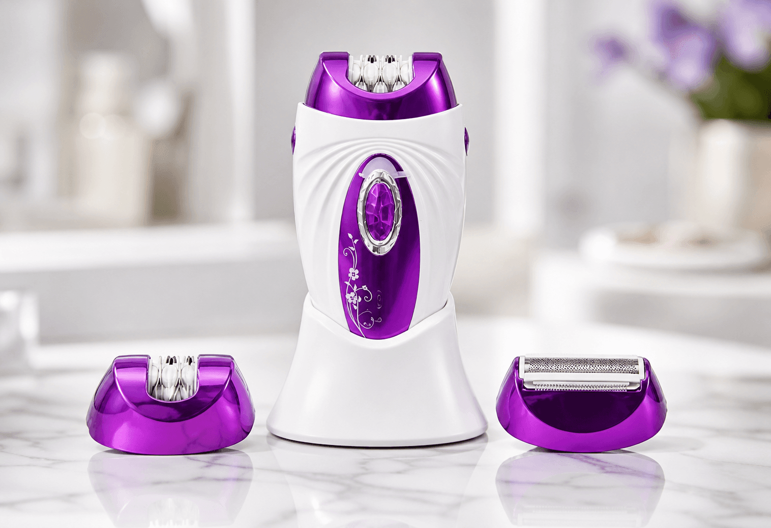 اپیلاتور و شیور زنانه هاوهان مدل HB-205 سه‌کاره شارژی اصل | HAOHAN HB-205 3 in 1 Lady Shaver & Epilator