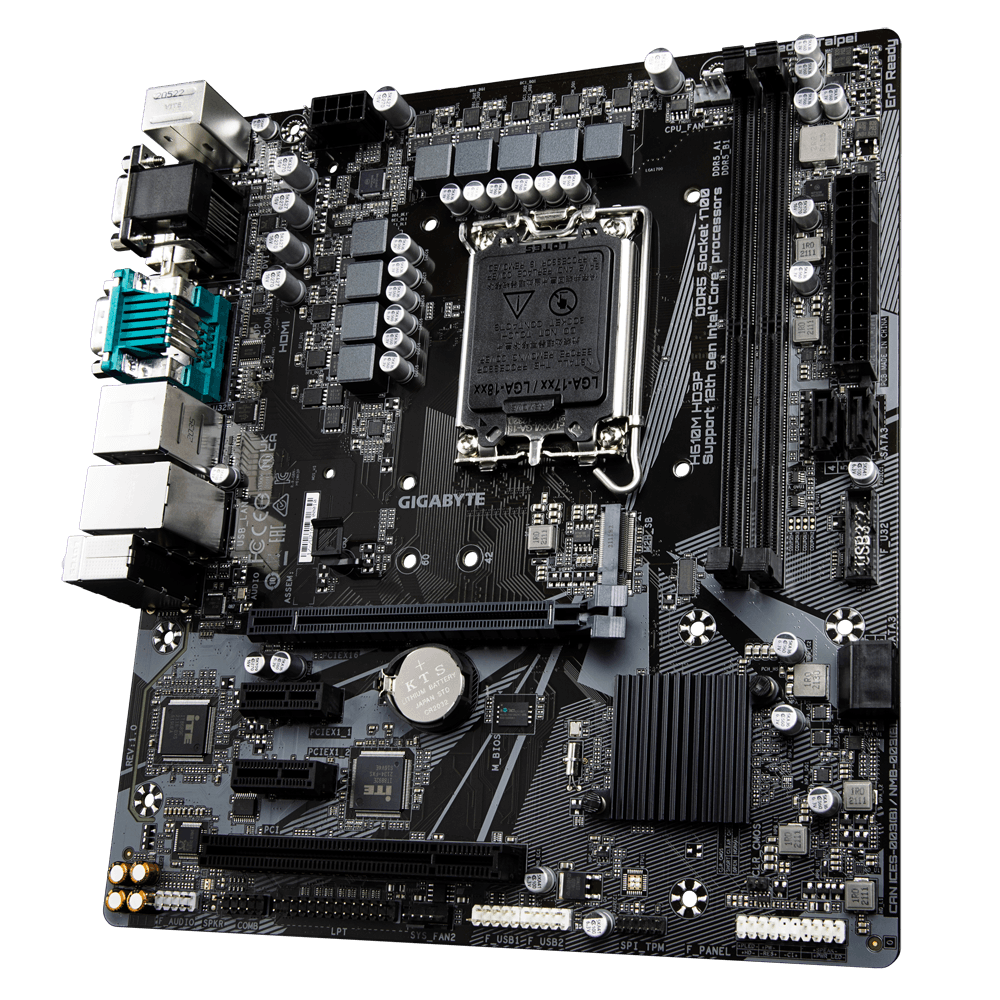 مادربرد گیگابایت مدل H610M HD3P DDR5 — تصویر ۱۲