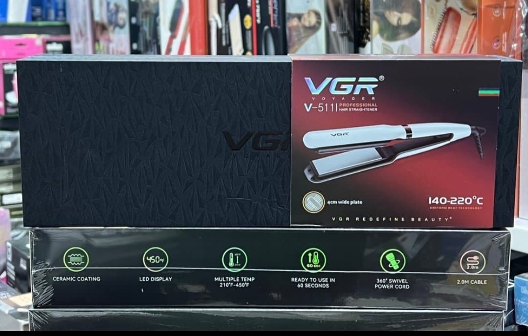 اتو مو حرفه‌ای وی‌جی‌آر مدل VGR V-511 اصل — تصویر ۶