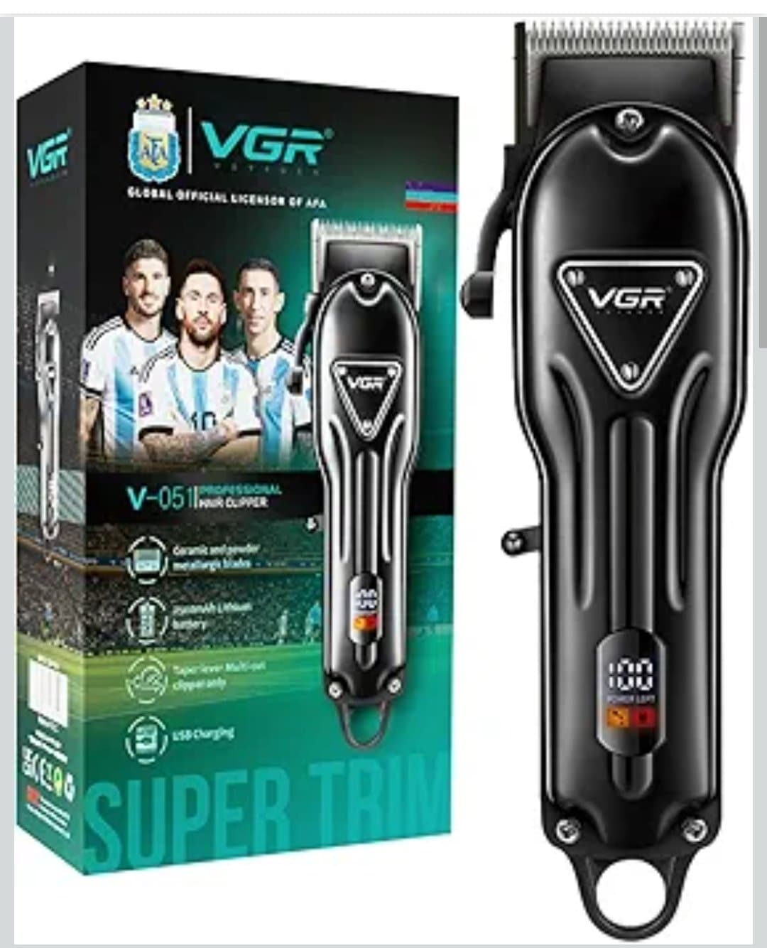 ماشین اصلاح سر و صورت وی جی آر مدل VGR V-051 Professional Hair Clipper (اورجینال)