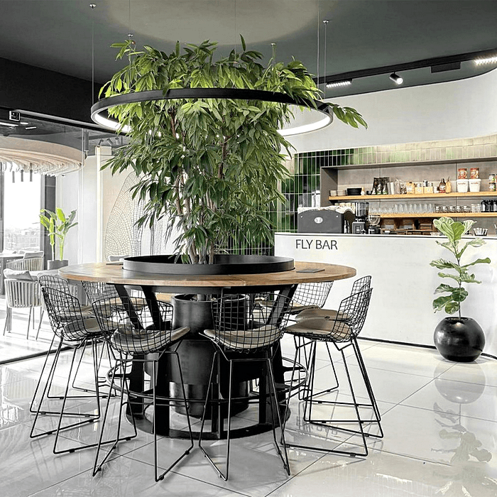 صندلی کانتر نظری مدل برتویا -کروم – Bertoia-N102B — تصویر ۴